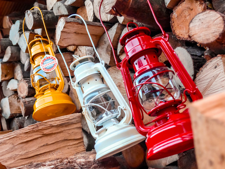 Lampa naftowa Hurricane Baby Special 276 Róż - Feuerhand